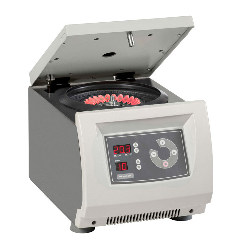 rpmbiocen22离心机是为需要微量离心机的用户提供,使用微量离心管