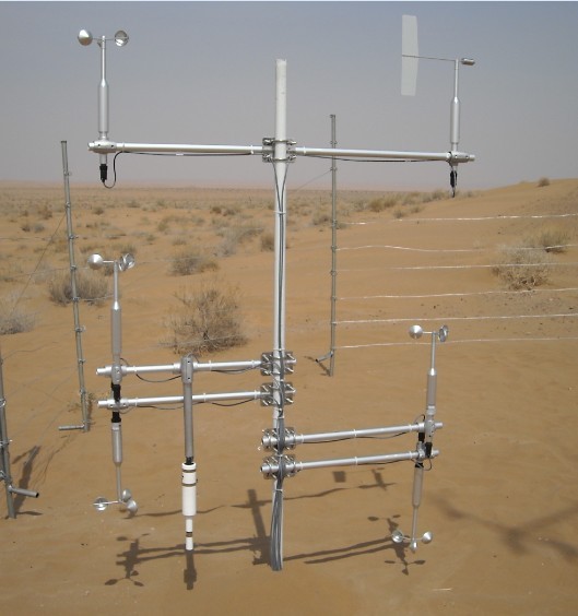 风蚀监测系统在荒漠地区的应用分析研究