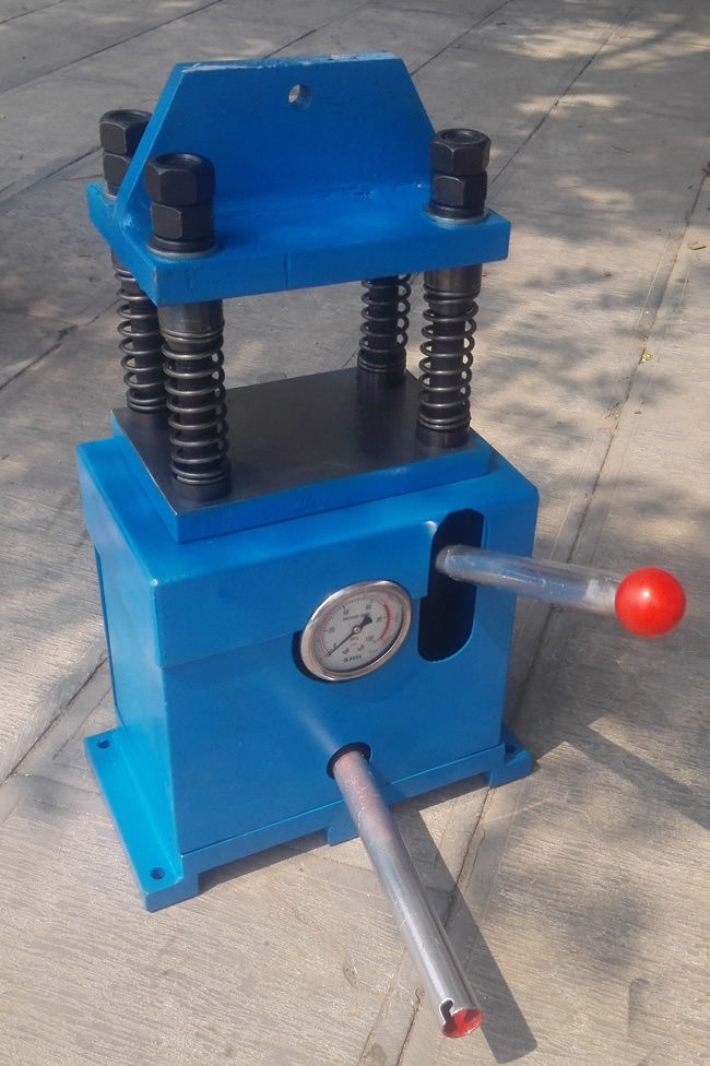 千斤顶压片机,油压式粉末压饼机,药片机液压制样机