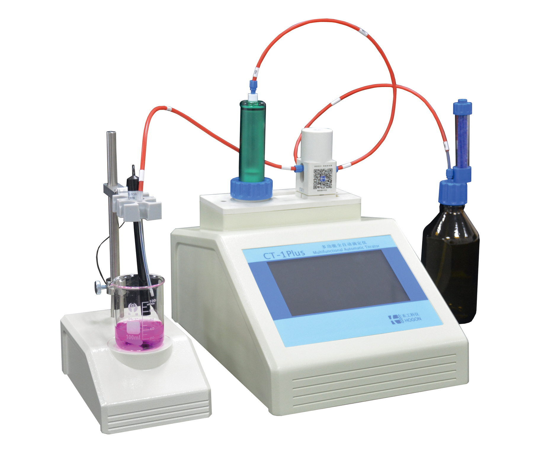 CT-1Plus自动电位滴定仪测定溶液中碳酸钠和氢氧化钠含量