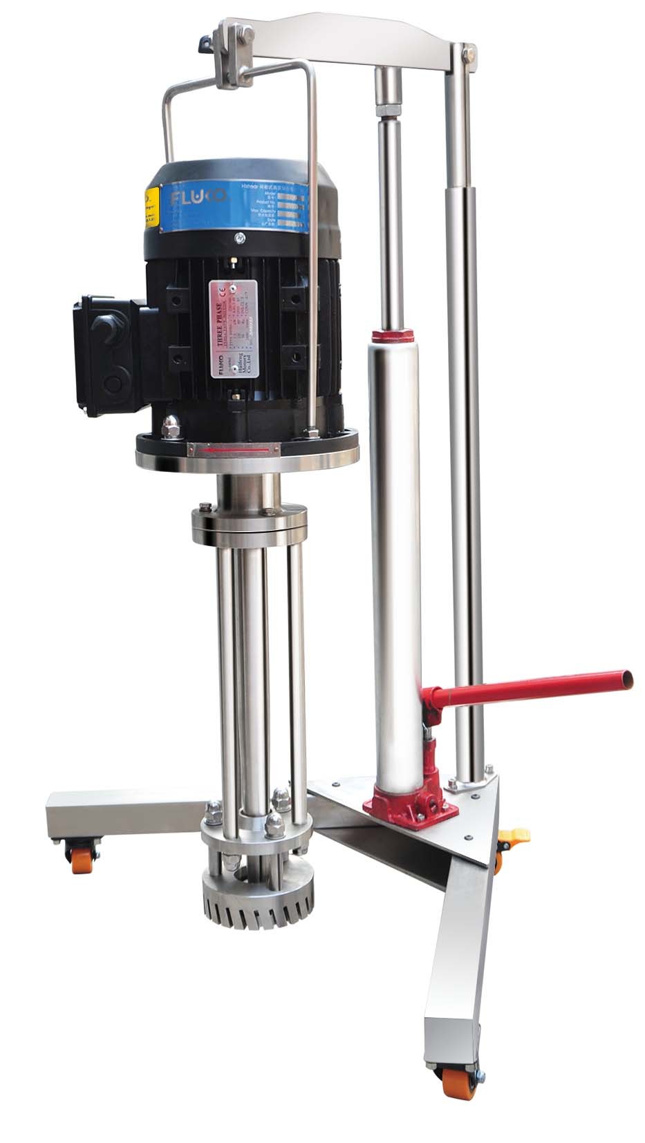 fluko弗鲁克fa90c间歇式高剪切分散乳化机