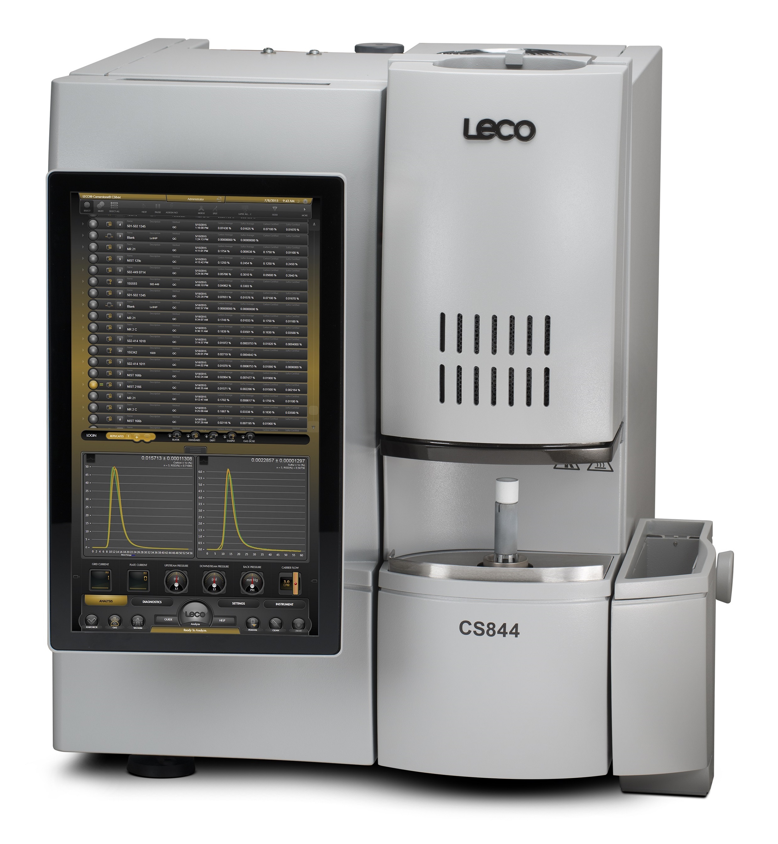 力可LECO CS844碳硫分析仪分析铁合金中碳硫含量的方法