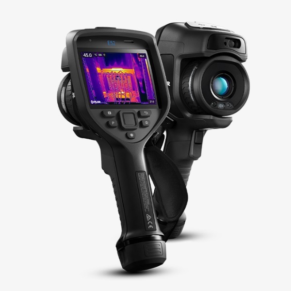 制冷压缩机的全面检修，FLIR E52热像仪均能实现