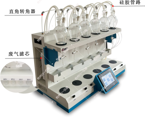 自动液液萃取仪萃取过程自动放气