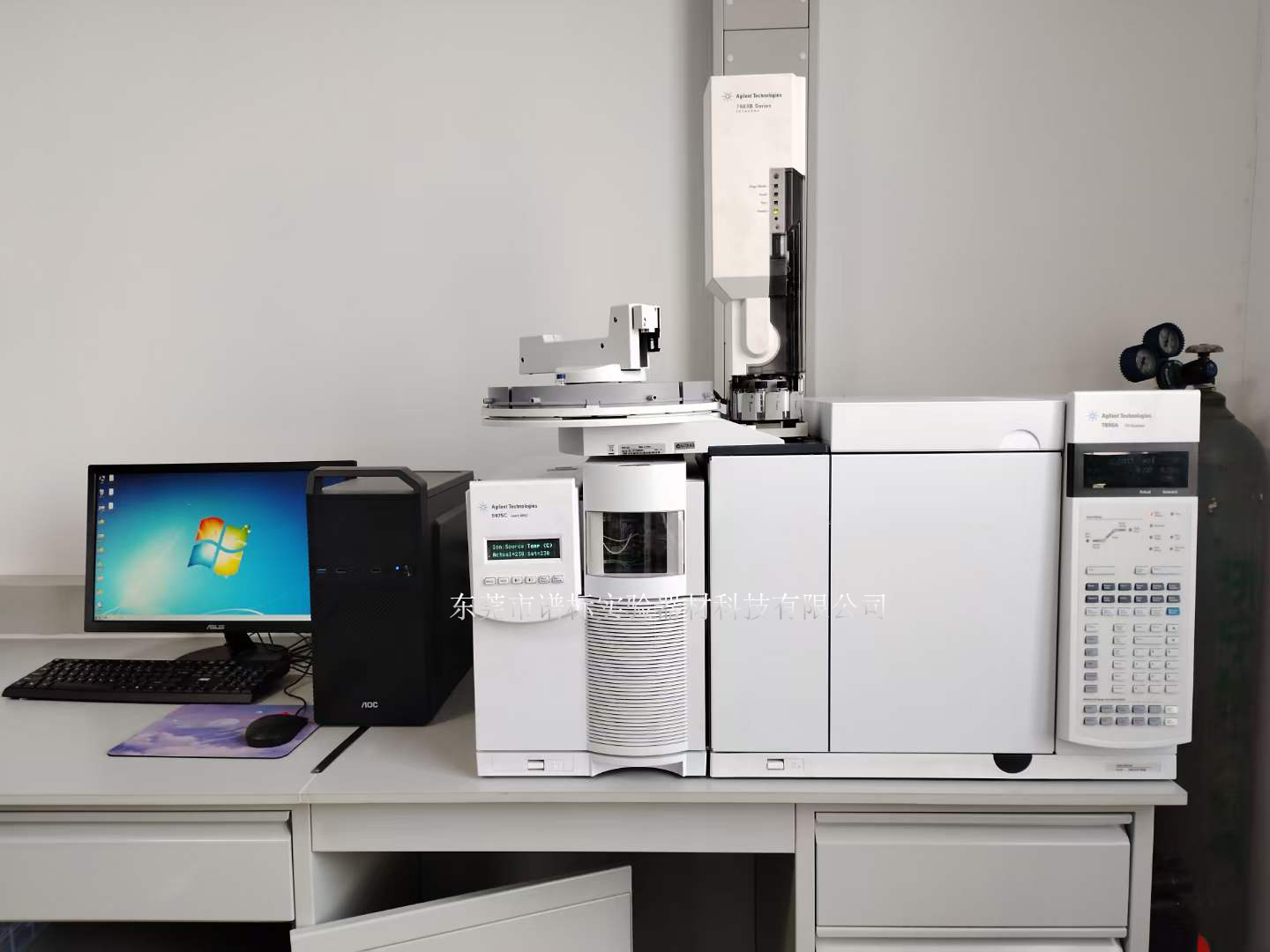 安捷伦气相色谱仪质谱联用仪GCMS 7890A-5975C在安徽安装用于化学分析领域