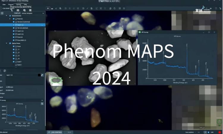 不同视角 SEM 表征与数据分析—飞纳电镜 MAPS 开启科学新视界
