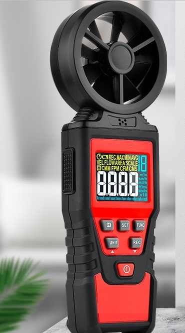中瑞祥数字风速计 LCD显示 显示9999叶轮式风速温度湿度仪 型号ZRX-30673