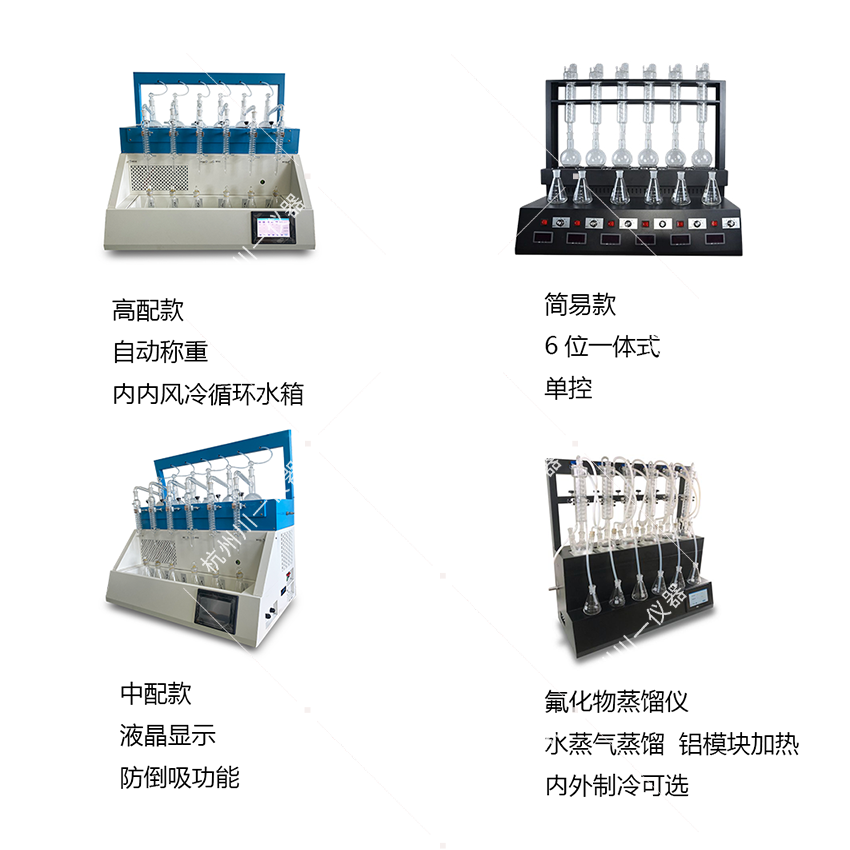 全自动智能蒸馏仪的使用操作步骤