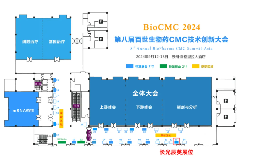 展会邀请丨长光辰英MicroRaman药物分析专家与您相约苏州BioCMC2024