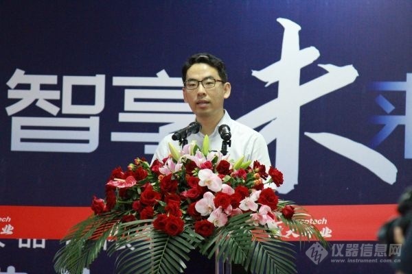 信立方副总经理赵鑫在炫一科技开业典礼致辞