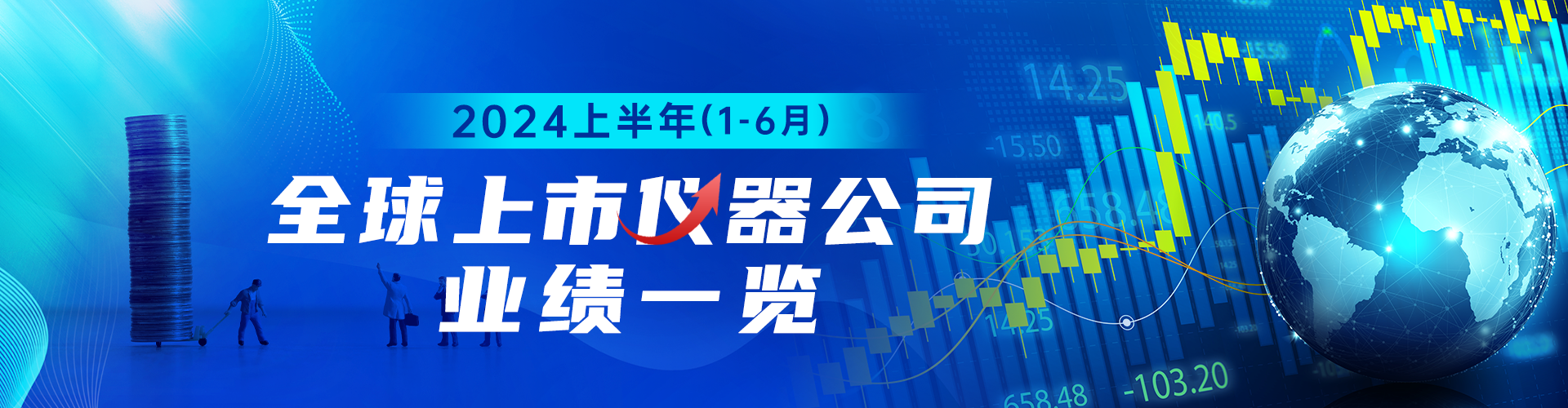 2024上半年全球上市仪器公司业绩一览