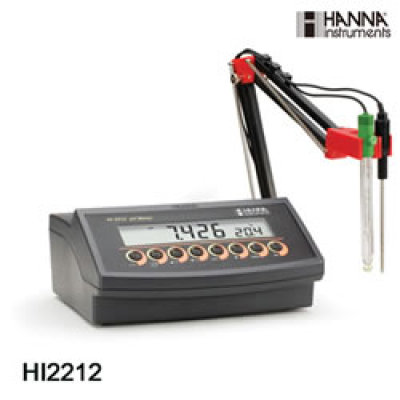 意大利哈纳HANNA HI2212实验室台式微电脑pH/ORP/温度测定仪