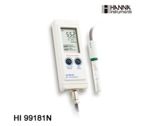意大利哈纳HANNA HI99181防水型便携式皮肤pH/温度测定仪