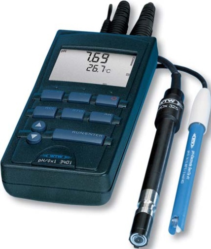 WTW pH/Oxi 340i 便携式多参数水质测量仪