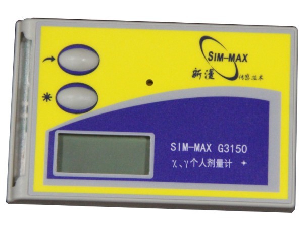 SIM&#173;&#173;MAX G3150 X、&#947;辐射个人剂量计