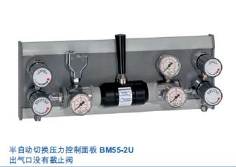 SPECTRON一级减压-压力控制面板BM55-2U半自动切换