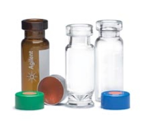 钳口样品瓶、瓶盖和样品瓶套装 