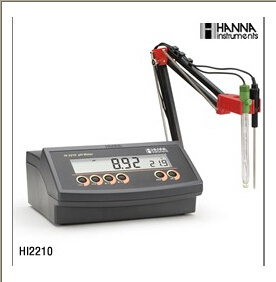 意大利哈纳酸度计PH计HI2210(哈纳HANNA) 实验室pH/温度测定仪