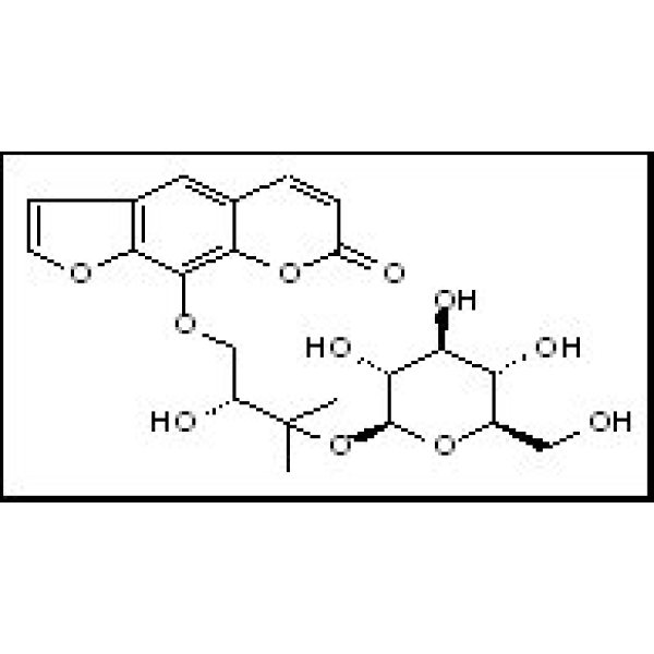 32207-10-6 3’-O-BETA-D-吡喃葡萄糖苷白芷属脑酯 Heraclenol