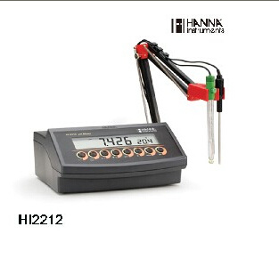 意大利哈纳酸度计PH计HI2212(哈纳HANNA)实验室灵活校准pH测量仪