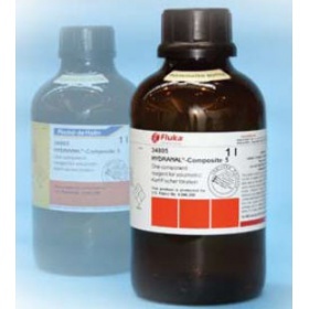 HYDRANAL-双组分滴定剂(5mg水/ml)(乙醇)(卡尔费休Karl-Fisher试剂） HYDRANAL&#174;-Titrant 5E 容量法双组分滴定剂（5mg水/ml）（乙醇环保型）