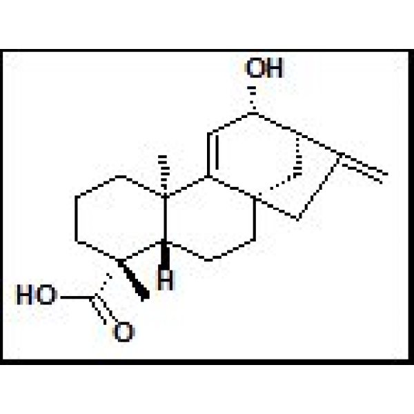 63768-17-2 12ALPHA-羟基贝壳杉-9(11)，16-二烯-18-酸 