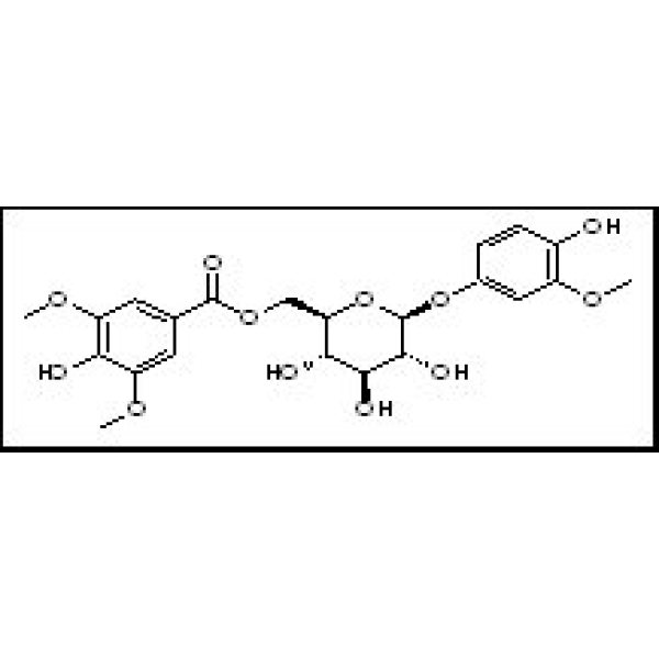 426821-85-4 4-羟基-3-甲氧基苯基O-BETA-D-(6’-O-丁香酰)吡喃葡萄糖苷