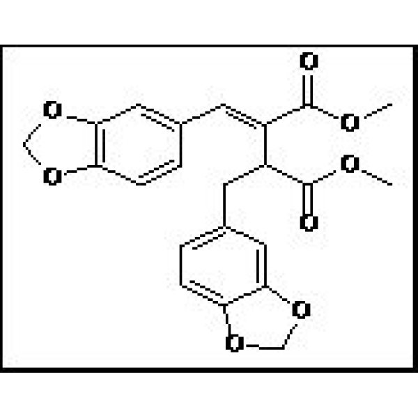 103001-05-4 (E)-(1，3-苯并二恶茂-5-甲基)(1，3-苯并二恶茂-5-亚甲基)丁二酸二甲酯 