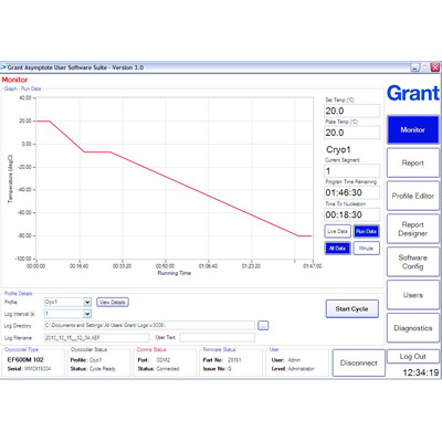 英国Grant程序降温仪Asymptote EF600M广州西马克生物科技有限公司