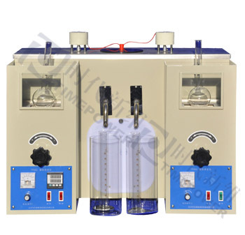 双管馏程测定仪 有机液体、有机溶剂馏程