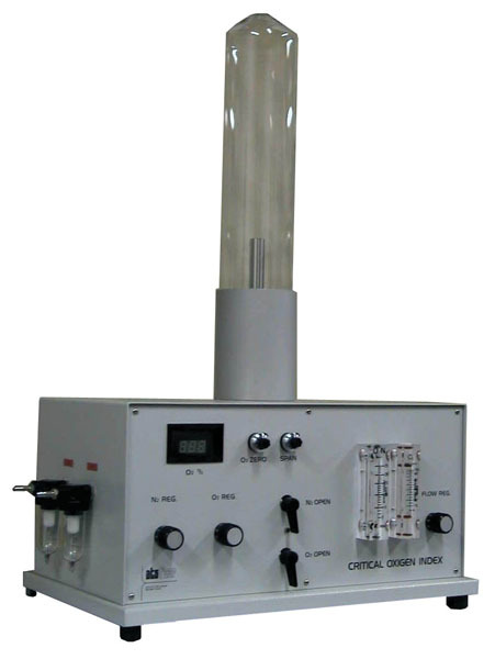高温自动混配调节氧指数仪