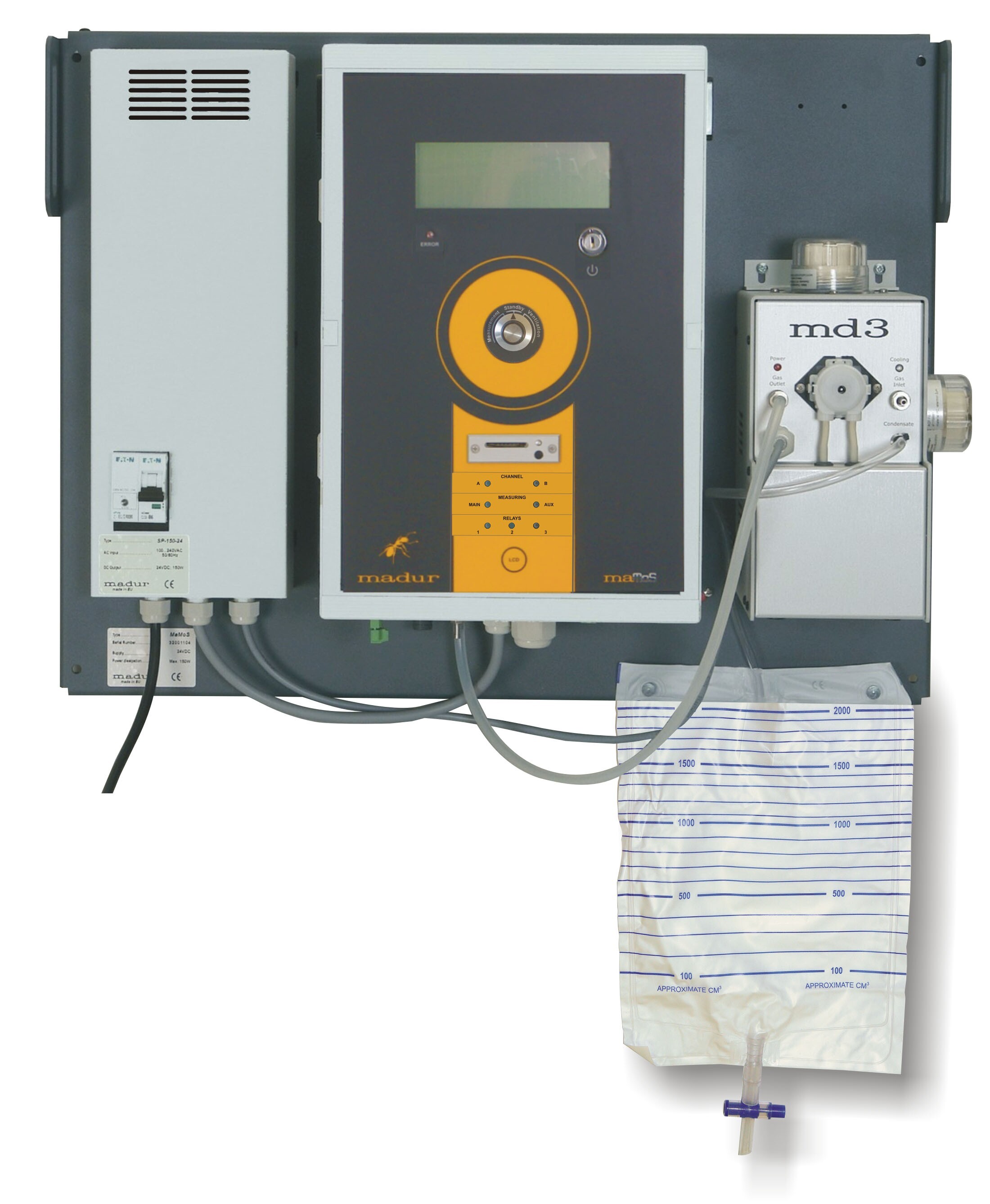 马杜maMoS-100-400固体（在线）式烟气分析仪