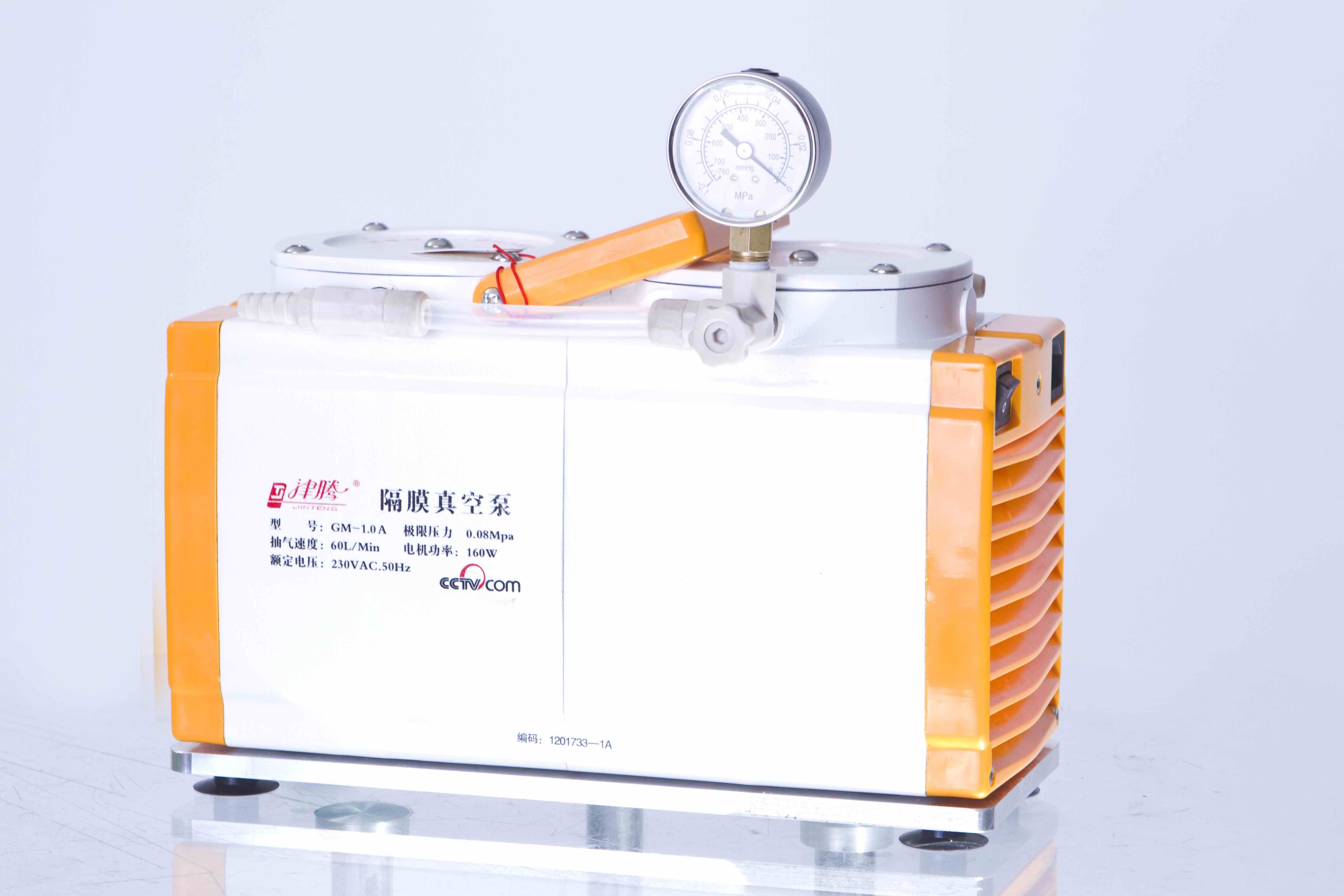 津腾GM-1.0A 无油隔膜真空泵（防腐型）/隔膜泵