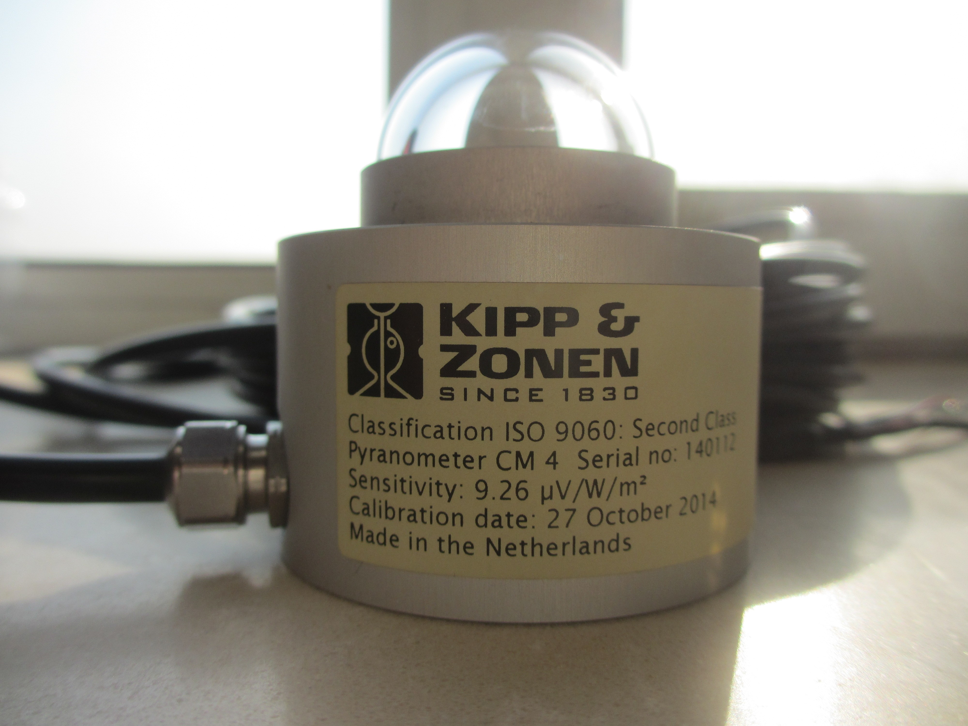 CM4 高温型太阳总辐射传感器  荷兰Kipp&amp;Zonen