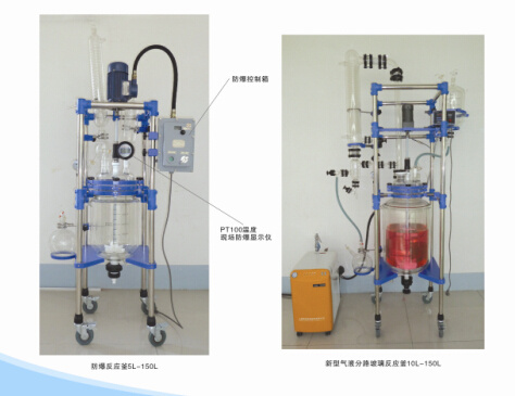 HEP-20L双层玻璃反应釜