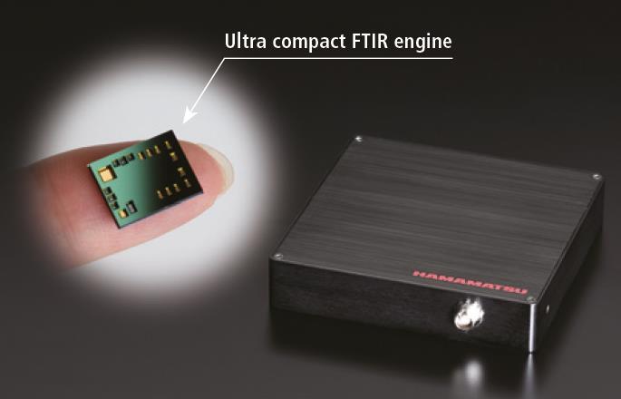 滨松MEMS-FTIR微型光谱仪C12606