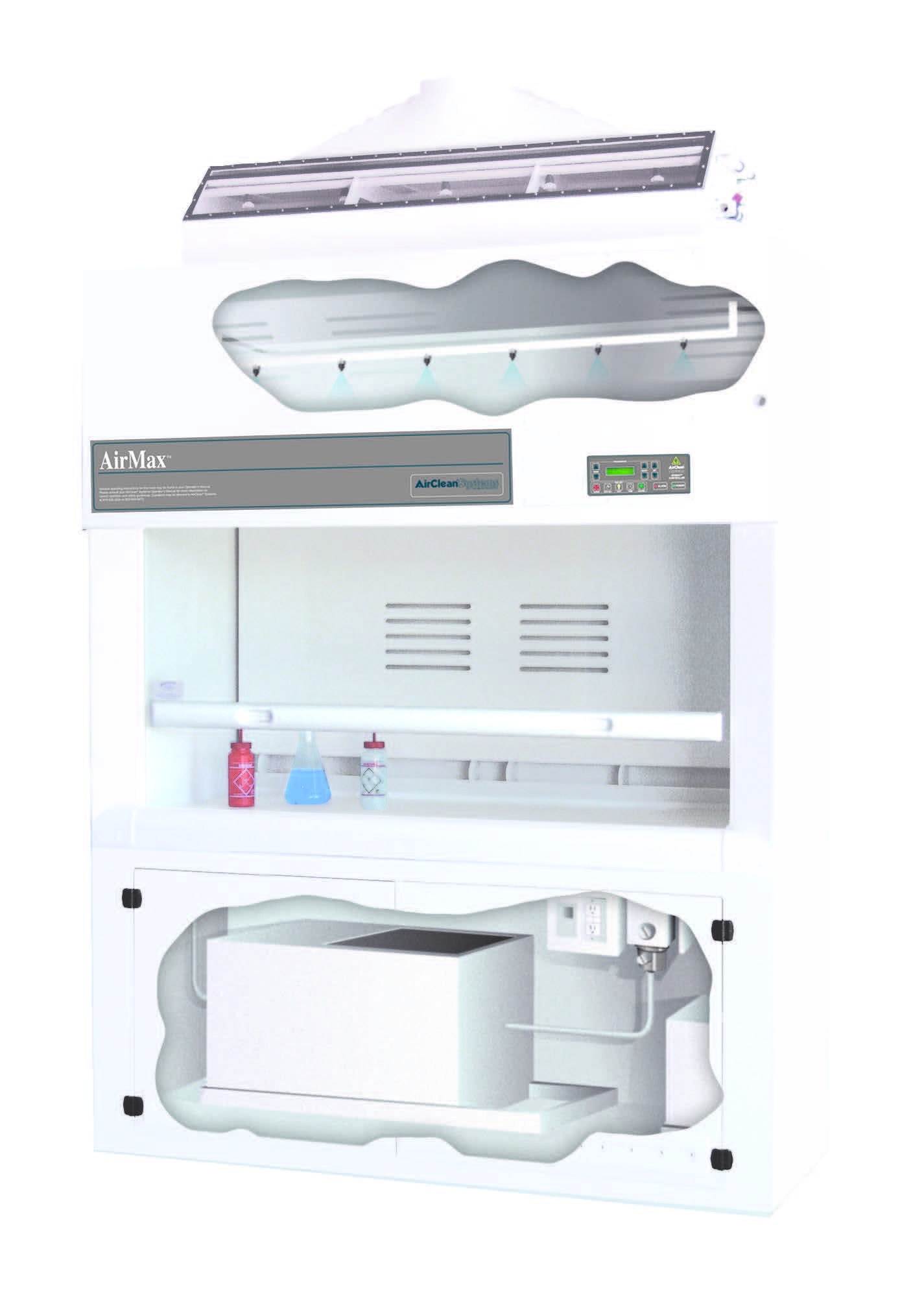 美国AirClean带湿法洗涤器的AirMax全排型通风柜