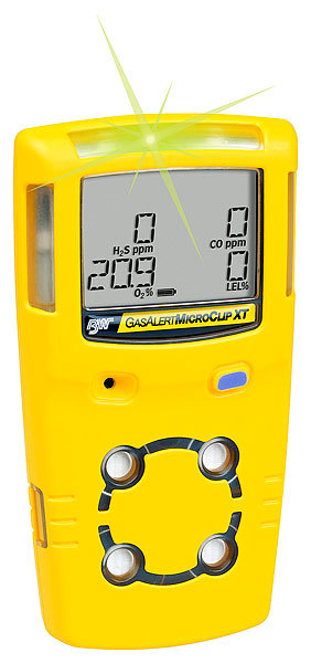 GasAlertMicroClip XT便携式四合一气体检测仪