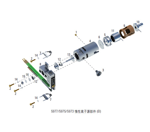 安捷伦5977/5975/5973 MSD电子轰击惰性离子源部件(EI)_北京谱合生物科技有限公司