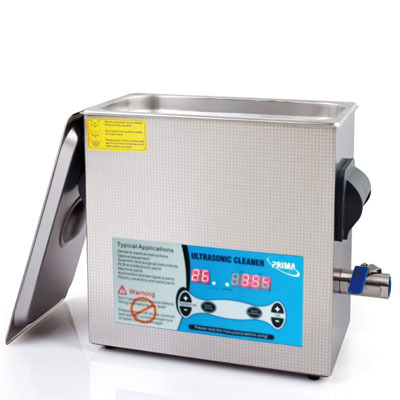 英国PRIMA小型超声波清洗器PM2-600TD6L带加热定时