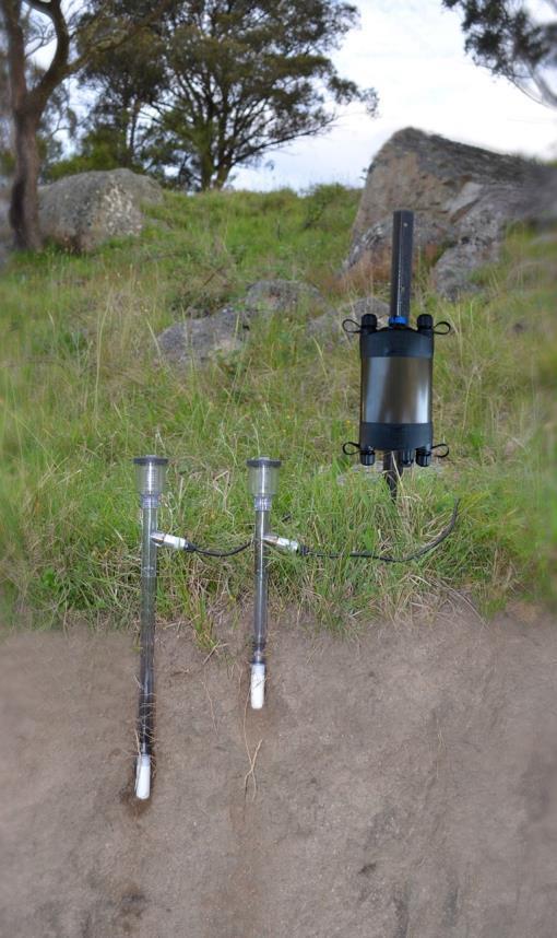 土壤水分温度水势张力盐分监测系统