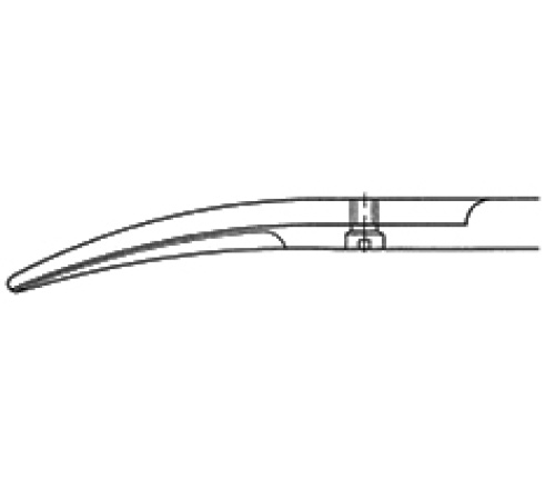 虹膜/拆线剪 1370 虹膜/拆线剪，弯形，S/B，110mm 