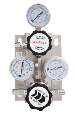 AMFLO敦阳R1400系列半自动切换 减压阀 单级减压器