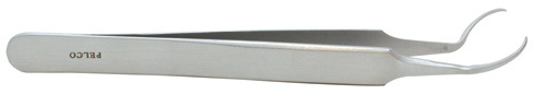 用于夹取SEM钉形或柱状样品座 1663-12 钉形样品座夹，不锈钢，45°角，114mm长，用于直径12.7mm样品座