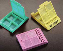 Micromesh活组织切片盒，四格式 27165-4 黄
