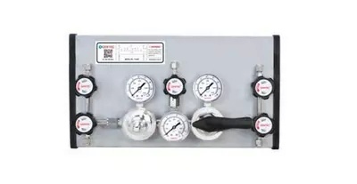 P3400系列半自动切换低压特气控制面板P3421SN-FLG-C2H2