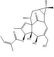巨大戟醇-3-O-当归酸酯；中药标准品