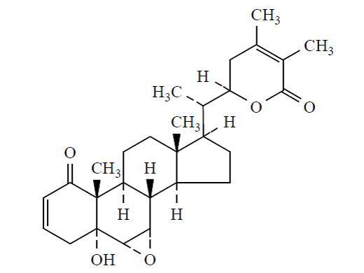 睡茄素B,Withanolide B,中药标准品