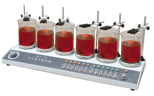 上海四瑞仪器生产四瑞牌2头,4头,6头多头磁力搅拌器