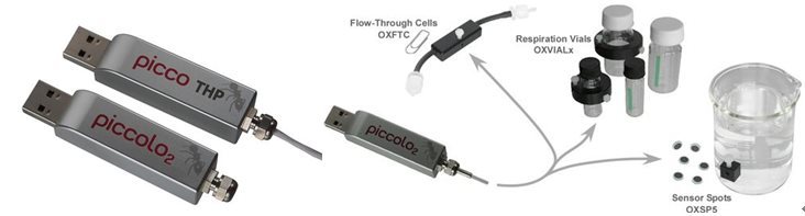 RF-O2荧光光纤氧气测量技术